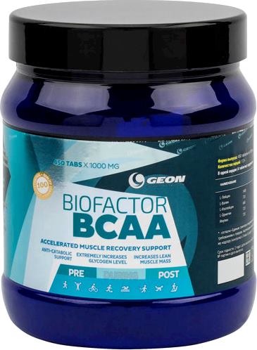 BCAA аминокислоты GEON Bio Factor BCAA