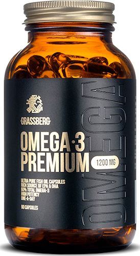 Рыбий жир Grassberg Omega 3 Premium 1200 мг
