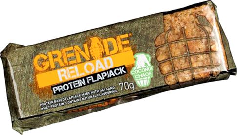 Протеиновый батончик Grenade Reload Protein Flapjacks