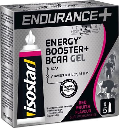 Энергетический гель Isostar Energy Booster plus BCAA Gel