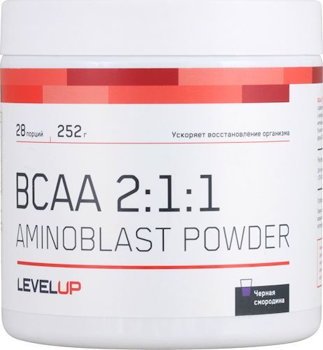 LevelUp Aminoblast BCAA Powder 252 г