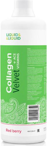 Коллаген Liquid Liquid Collagen Velvet + ACE Vitamins