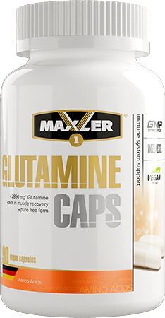 Глютамин в капсулах Maxler Glutamine Caps