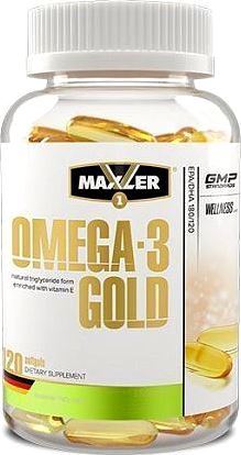 Maxler Omega-3 Gold EU 120 капс Maxler Omega-3 Gold EU 120 капс