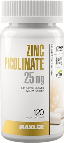Цинк Maxler Zinc Picolinate 25 мг