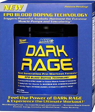 Предтренировочный комплекс MHP Dark Rage