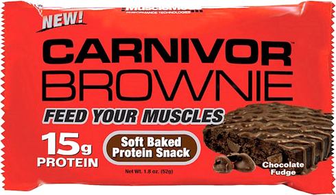 Протеиновый брауни MuscleMeds Carnivor Brownie