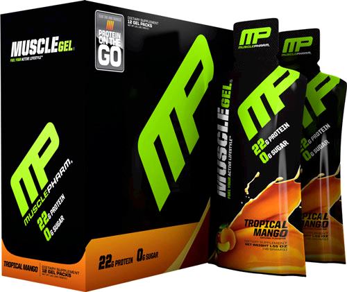 Протеин MusclePharm MuscleGel Shot 12 gel packs