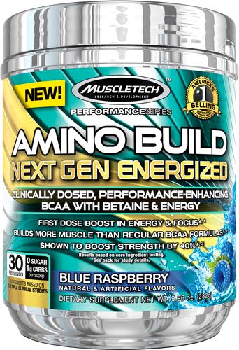 Аминокислоты БЦАА Muscletech Amino Build Next Gen Energized