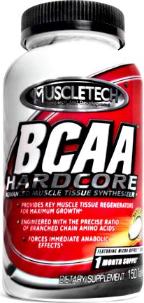 BCAA аминокислоты MuscleTech BCAA Hardcore