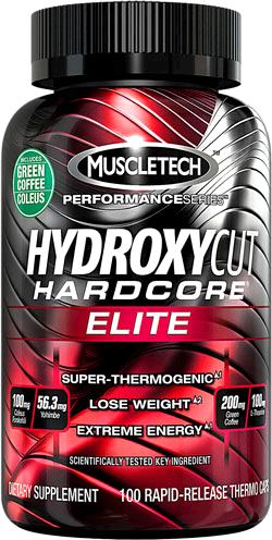 Жиросжигатель MuscleTech Hydroxycut Hardcore Elite Performance Series