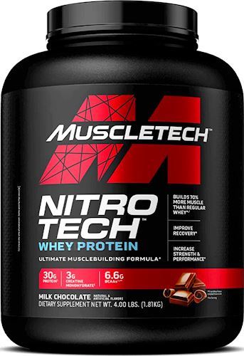 Протеин MuscleTech Nitro-Tech Whey Protein 4 lb