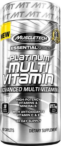 Витамины MuscleTech Platinum Multi Vitamin Essential Series