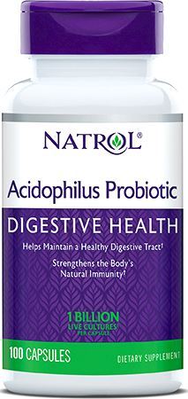 Пробиотик Natrol Acidophilus Probiotic
