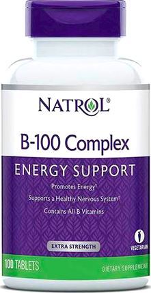 Витамины Б Natrol B-100 Complex