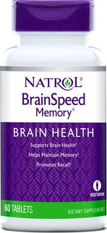 Natrol Brain Speed Memory