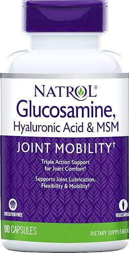 Natrol Glucosamine Hyaluronic Acid MSM