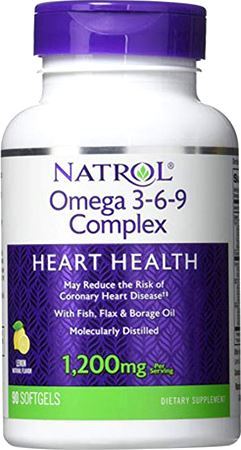 Жирные кислоты омега Natrol Omega 3-6-9 Complex