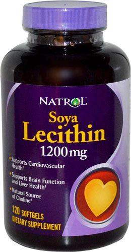 Лецитин Natrol Soya Lecithin 1200mg