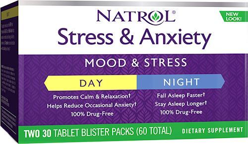 Natrol Stress Anxiety Day Night