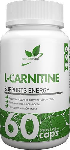 NaturalSupp L-Carnitine 60 капс