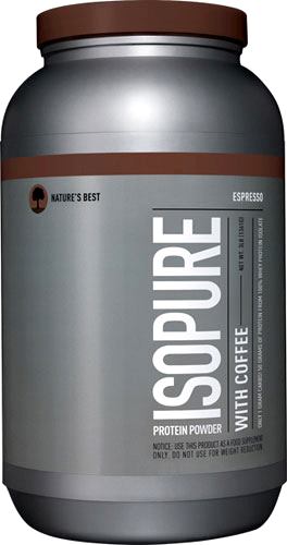 Сывороточный протеин с кофеином IsoPure Coffee