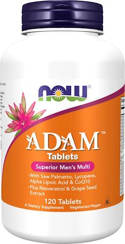 Витамины для мужчин NOW Adam Superior Mens Multi 120 таб