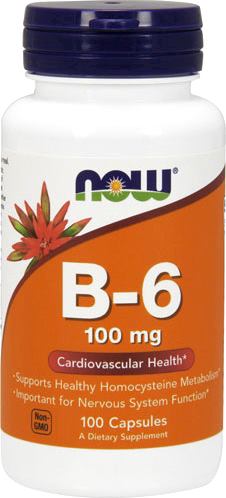 Витамин Б6 NOW B-6 100mg Витамин Б6 NOW B-6 100mg