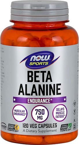 NOW Beta-Alanine 750 мг