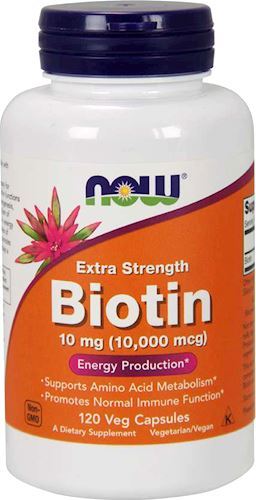 Биотин NOW Biotin 10 мг