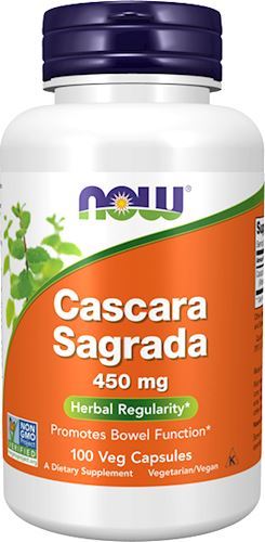 Укрепление иммунитета NOW Cascara Sagrada 450mg