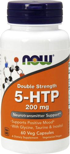 5-HTP NOW Double Strength 5-HTP 200mg