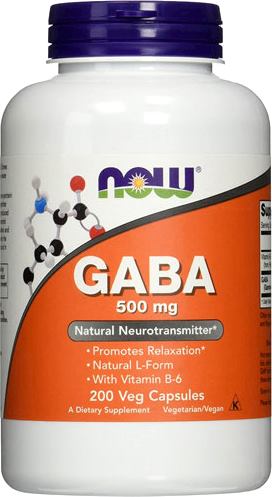 Гамма-аминомасляная кислота NOW GABA 500 мг