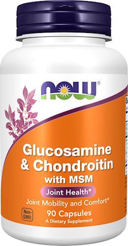 NOW Glucosamine Chondroitin with MSM NOW Glucosamine Chondroitin with MSM