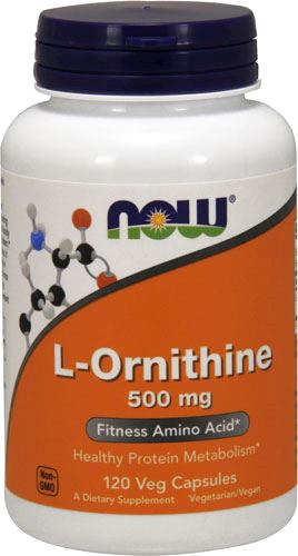 Орнитин NOW L-Ornithine 500mg