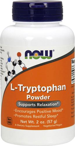 Аминокислота триптофан NOW L-Tryptophan Powder
