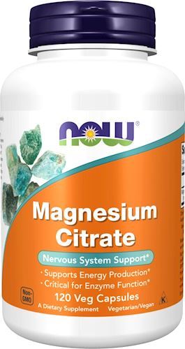 Магний NOW Magnesium Citrate