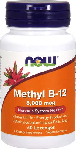 Витамин Б12 NOW Methyl B-12 5000mcg