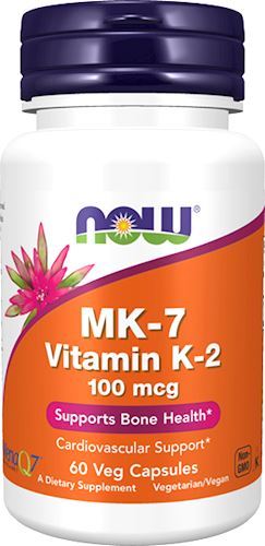 Витамины NOW MK-7 Vitamin K-2 100 мкг