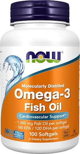 Жирные кислоты Омега-3 NOW Omega-3