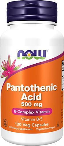 Пантотеновая кислота NOW Pantothenic Acid