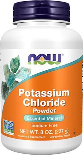 Калий NOW Potassium Chloride Powder 227 г