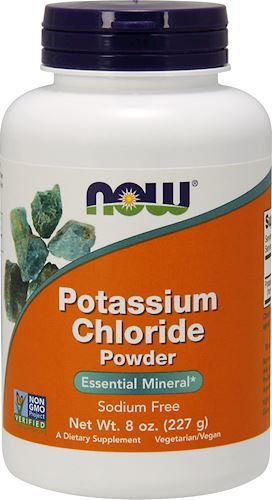 Калий NOW Potassium Chloride Powder 227 г