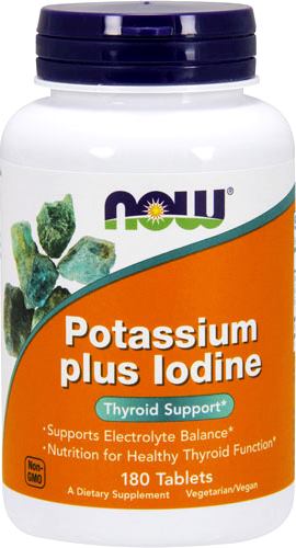 Калий с йодом NOW Potassium Plus Iodine