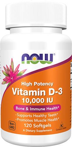 NOW Vitamin D-3 10000 МЕ