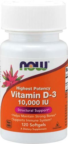 NOW Vitamin D-3 10000 МЕ