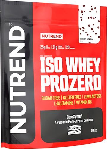 Изолят сывороточного протеина Nutrend Iso Whey Prozero Изолят сывороточного протеина Nutrend Iso Whey Prozero