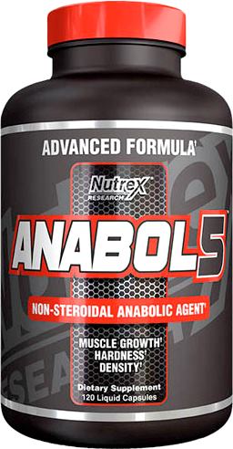 Активаторы синтеза белка Nutrex Anabol-5 Black