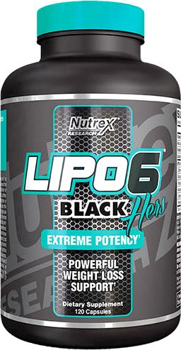 Жиросжигатель Nutrex Lipo-6 Black HERS