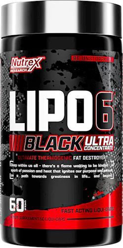 Жиросжигатель Nutrex Lipo-6 Black Ultra Concentrate